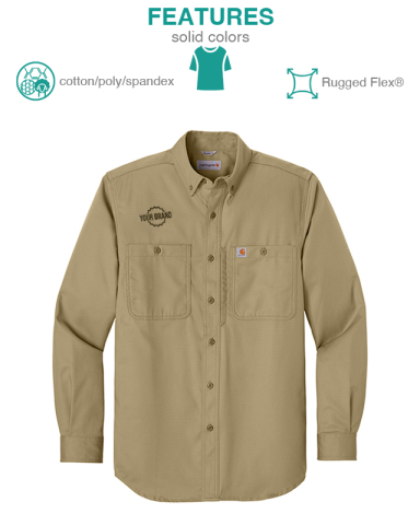 Rugged Professional™ Series Long Sleeve Shirt by Carhartt®