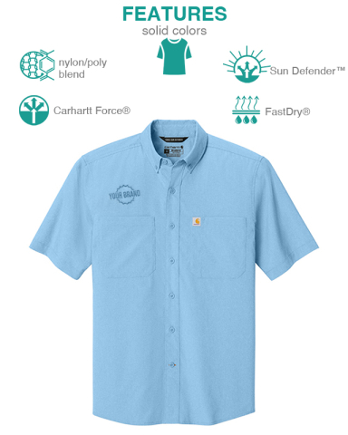 Force® Sun Defender™ Short Sleeve Shirt by Carhartt®
