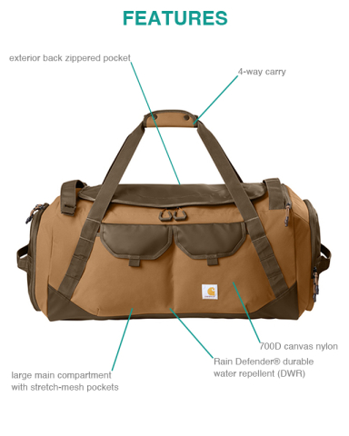 75 L Heavy Haul Duffel by Carhartt®