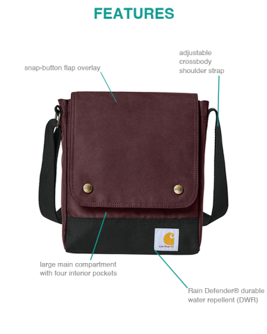 Crossbody Snap Bag by Carhartt®