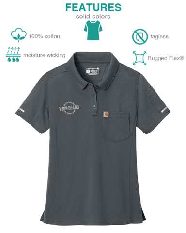Women’s FLD & RSCU Polo by Carhartt®
