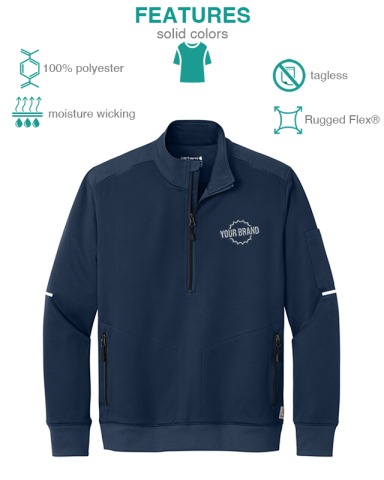FLD & RSCU 1/2-Zip Mid-Layer by Carhartt®