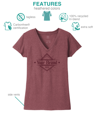 Women’s V-Neck Re-Tee® by District®