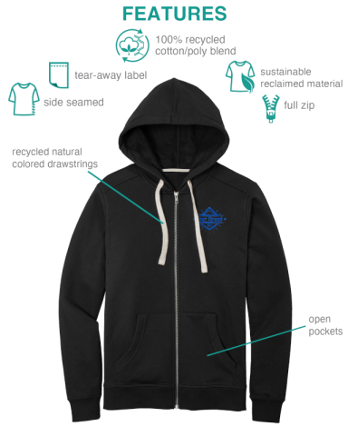 Full-Zip Hoodie Re-Fleece™ by District®