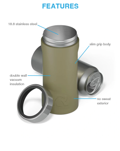 24 oz. Essential Can Cooler by RTIC®
