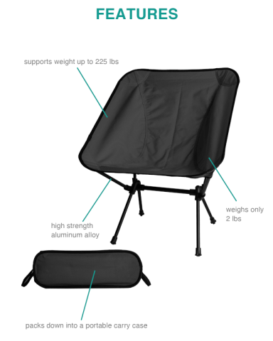 Lightweight Camping Chair