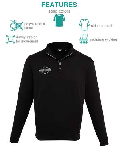 Men’s Performance 1/4 Zip Pullover by FootJoy®