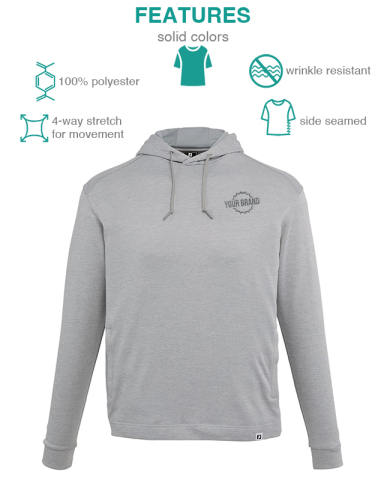 Men’s Lightweight Performance Golf Hoodie by FootJoy®