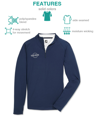 Women’s Performance Quarter-Zip Pullover by FootJoy®