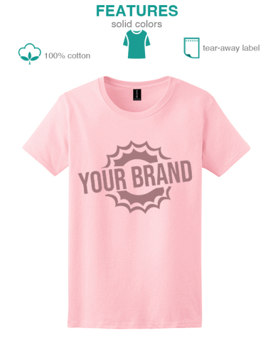 Women's Ultra Cotton® 100% US Cotton T-Shirt by Gildan®