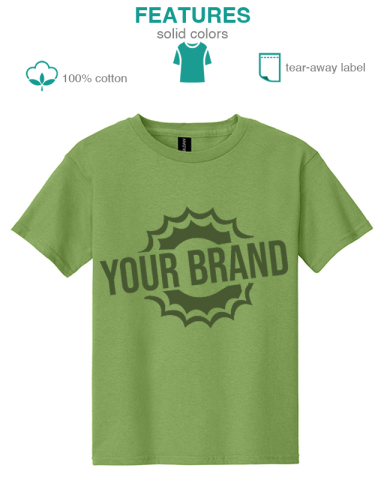 Youth Heavy Cotton™ 100% Cotton T-Shirt by Gildan®