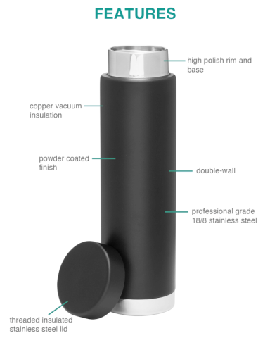 16.9 oz. Colt - Powder by h2go®