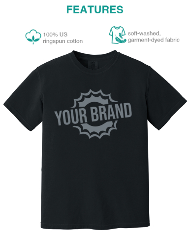 Heavyweight Ring Spun Tee by Comfort Colors®