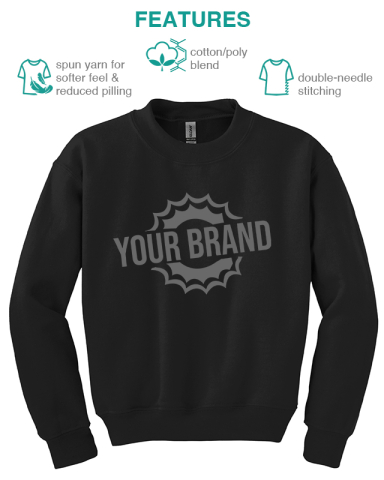 Youth Heavy Blend™ Crewneck Sweatshirt by Gildan®