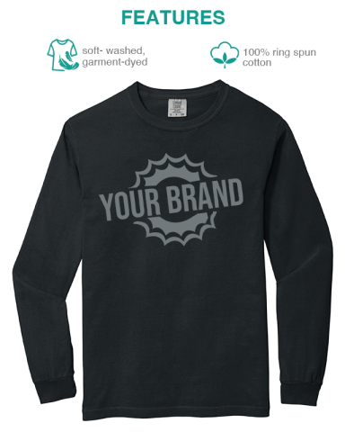 Heavyweight Ring Spun Long Sleeve Tee by Comfort Colors®