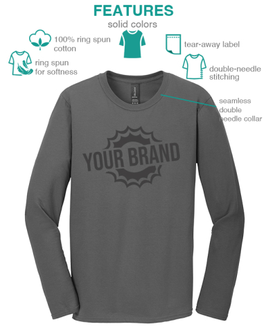 Long Sleeve T-Shirt by Gildan Softstyle®