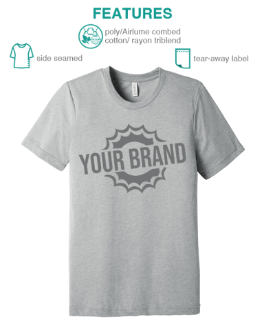 Unisex Triblend Short Sleeve Tee by BELLA+CANVAS®