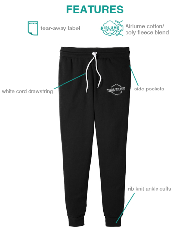 Unisex Jogger Sweatpants by BELLA+CANVAS®