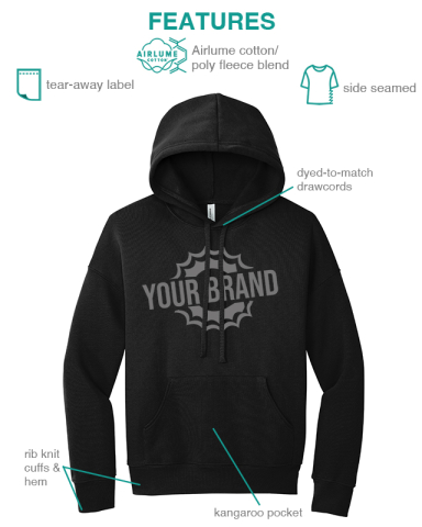 Unisex Sponge Fleece Pullover DTM Hoodie by BELLA+CANVAS®