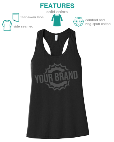 Women’s Jersey Racerback Tank by BELLA+CANVAS®