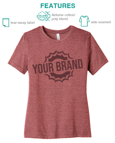 Women’s Relaxed CVC Tee by BELLA+CANVAS®