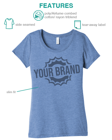 Women’s Triblend Short Sleeve Tee by BELLA+CANVAS®
