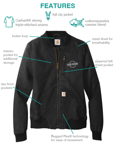 Women’s Rugged Flex® Crawford Jacket by Carhartt®
