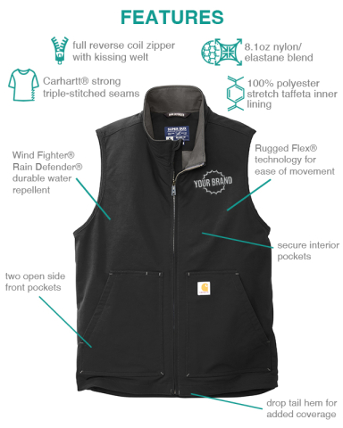 Super Dux™ Soft Shell Vest by Carhartt®