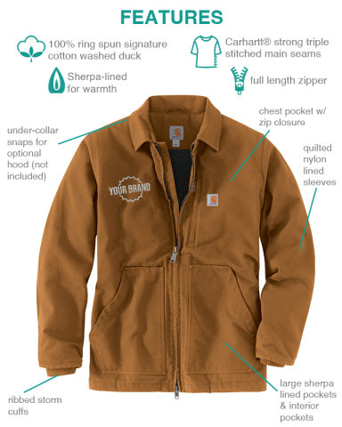 Tall Sherpa-Lined Coat by Carhartt®