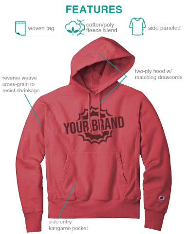 Garment-Dyed Hooded Sweatshirt Reverse Weave® by Champion®