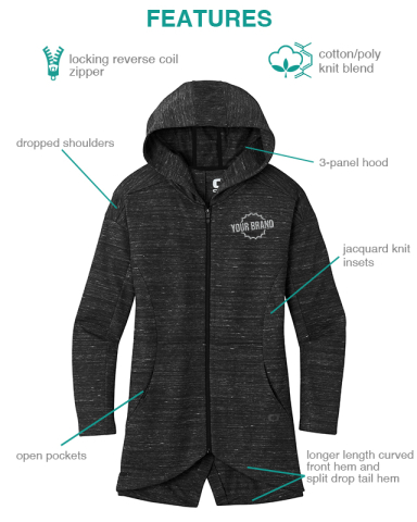 Ladies Flux Full-Zip Hoodie by OGIO®