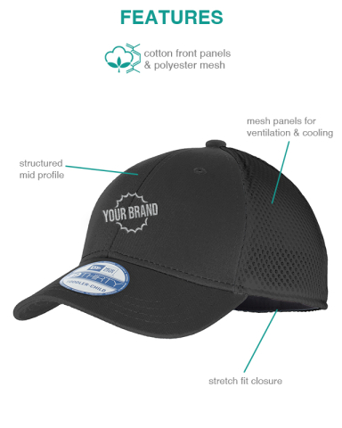 Youth Stretch Mesh Cap by New Era®