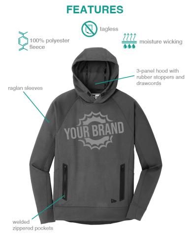 Venue Fleece Pullover Hoodie by New Era®