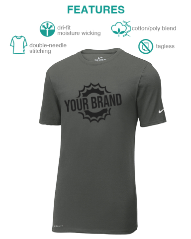 Dri-FIT Cotton/Poly Tee by Nike