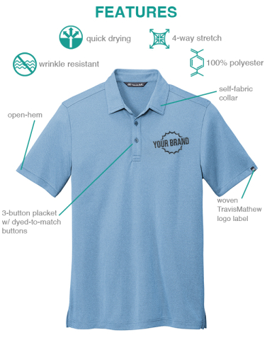 Coto Performance Polo by TravisMathew