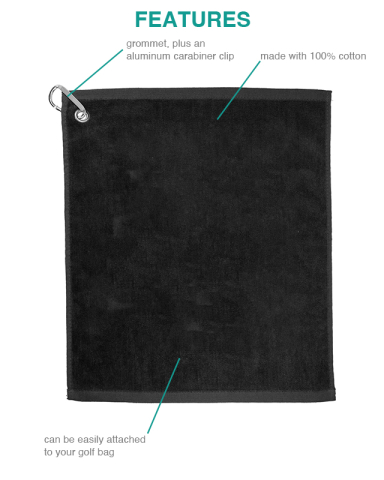 15 in. x 18 in. Terry Golf Towel