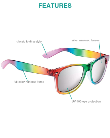 Rainbow Sun Ray Sunglasses