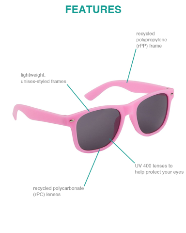 Sun Ray Recycled Sunglasses