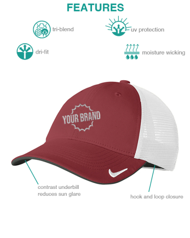 Stretch-to-Fit Mesh Back Cap by Nike®