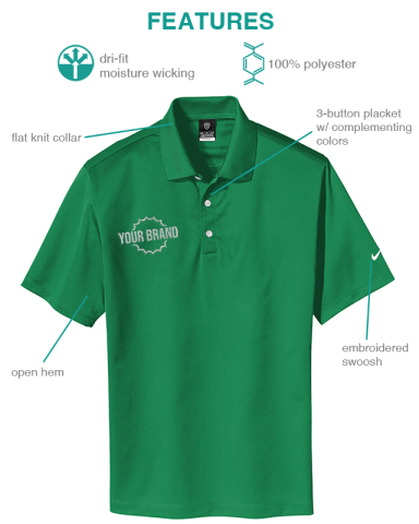 Tech Basic Dri-FIT Polo by Nike®