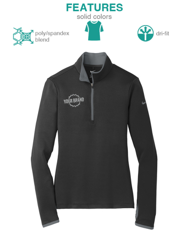 Women's Dri-FIT Stretch 1/2-Zip Cover-Up by Nike®