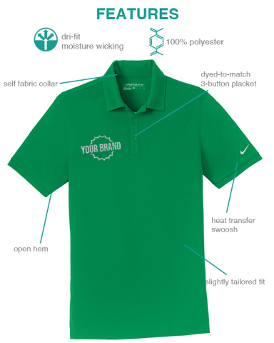 Dri-FIT™ Players Modern Fit Polo by Nike®