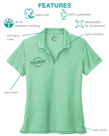 Women's Dri-FIT Micro Pique 2.0 Polo by Nike®