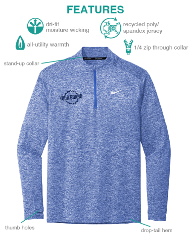 Dri-FIT Element 1/2-Zip Top by Nike®
