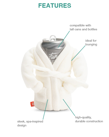 The Spa Can Cooler by Puffin Drinkwear®