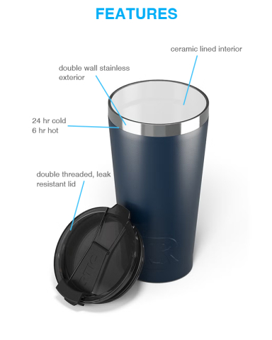 16 oz. Essential Pint Tumbler RTIC®