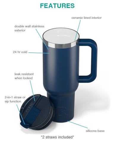 40 oz. Road Trip Tumbler by RTIC®