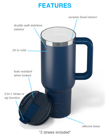 40 oz. Road Trip Tumbler by RTIC®