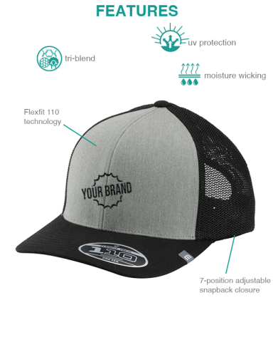 Cruz Colorblock Trucker Cap by TravisMathew®