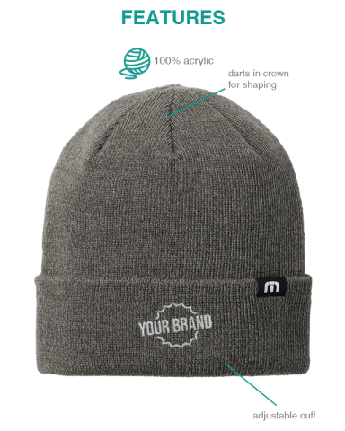 Solid Cuffed Beanie by TravisMathew®